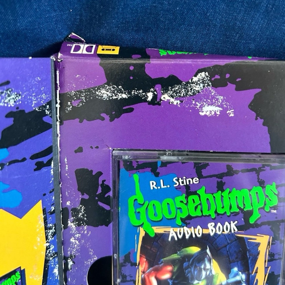 Goosebumps A Night in Terror Tower Audio Book Cassette by R.L. Stine - Picture 5 of 12